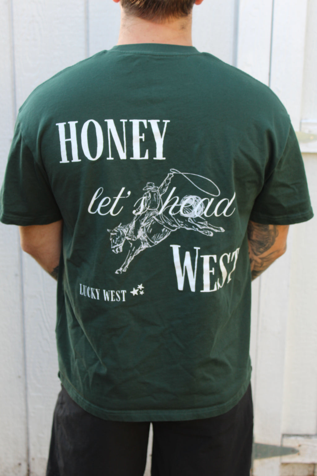 Honey Let’s Head West Tee